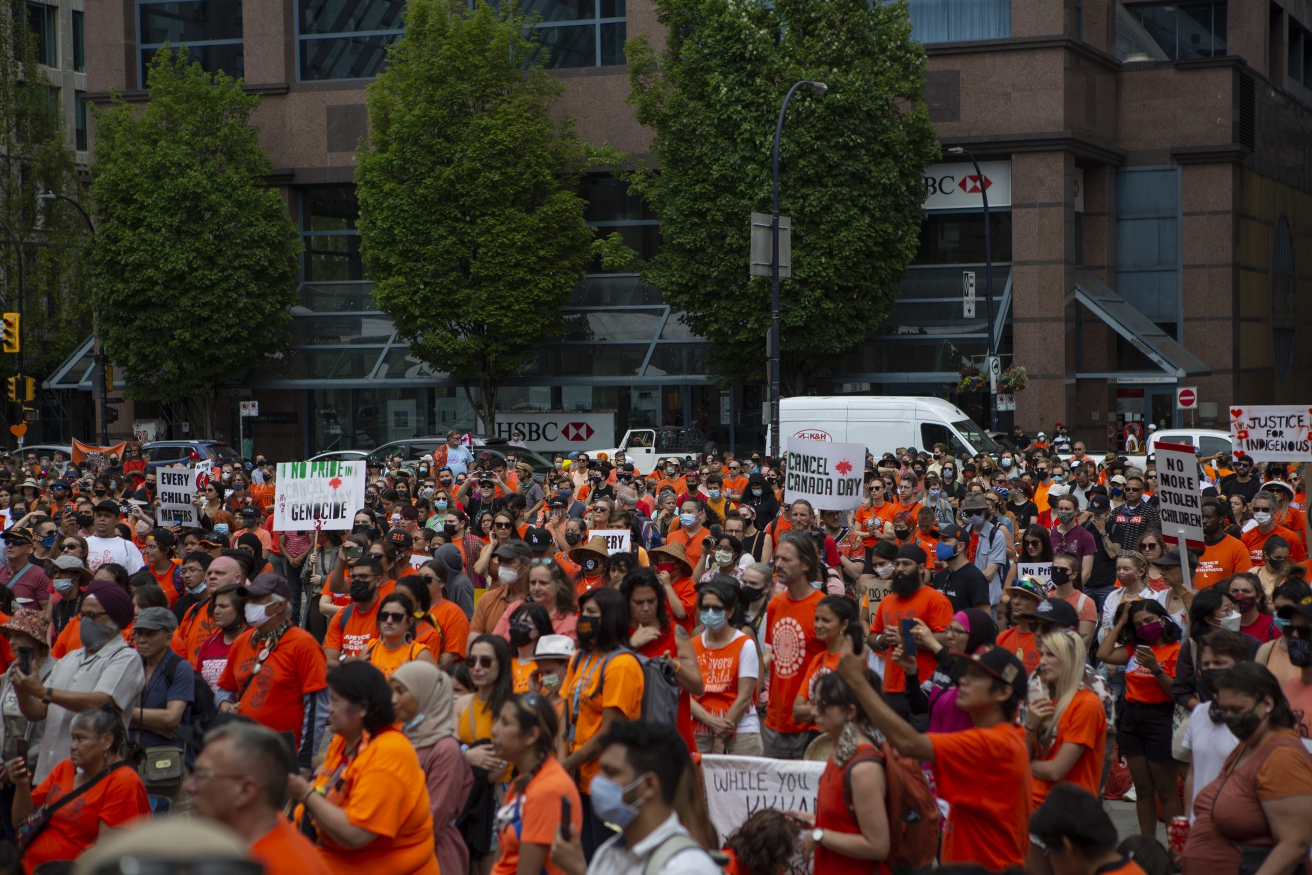 Every Child Matters Rally Vancouver, Canada @ Art_Gallery